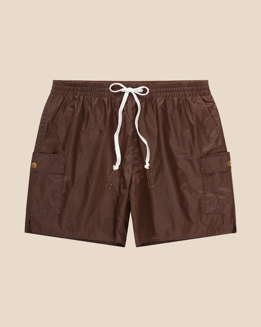 Nylon Cargo Shorts