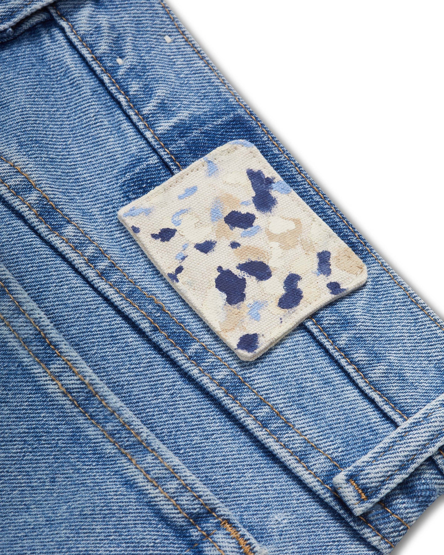 Camo Patch Denim